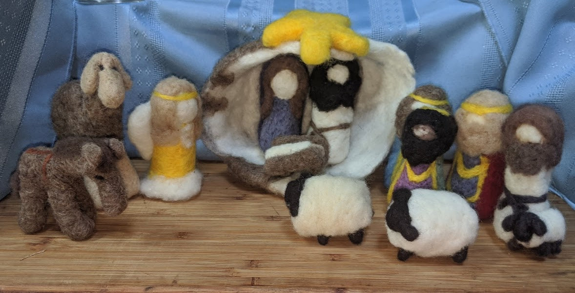 13 piece Nativity Set