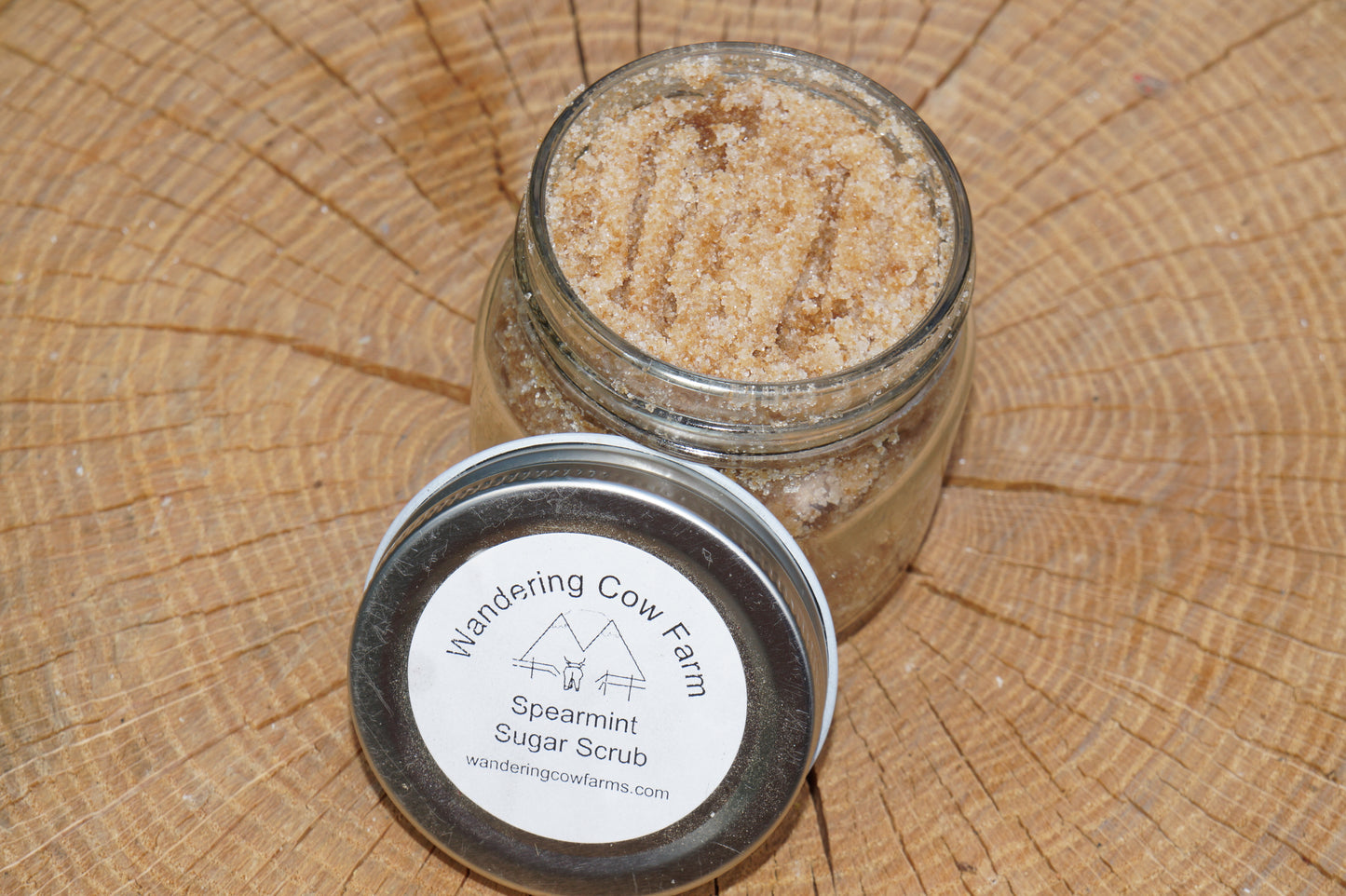 Spearmint Sugar Scrub 8 oz
