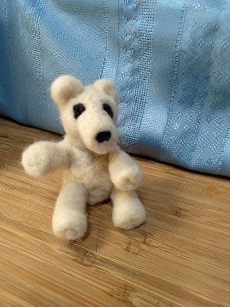 Needle Felted Polar bear