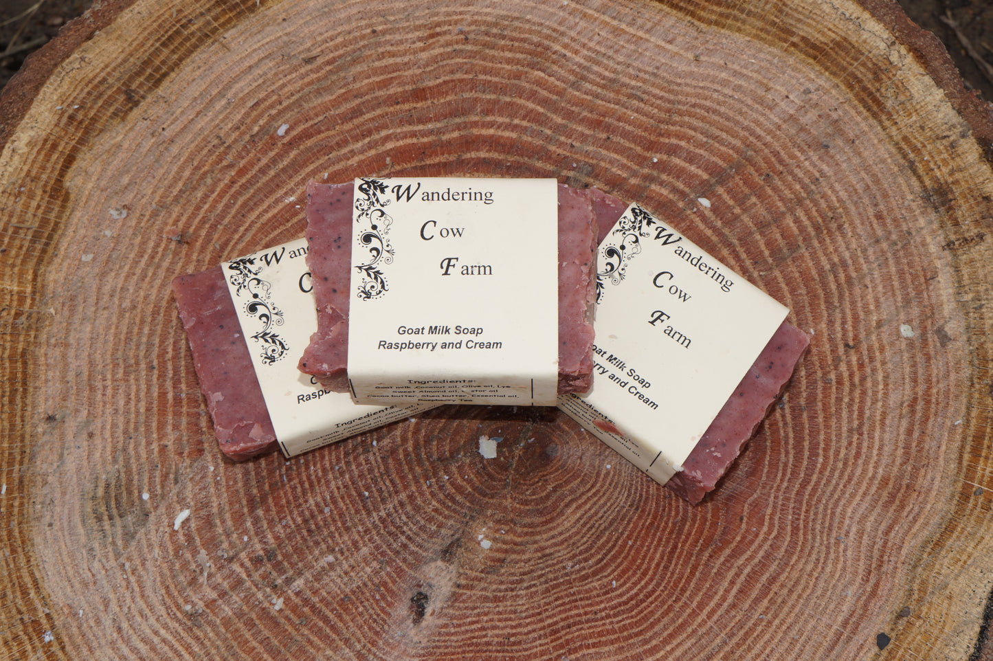 Raspberry and Cream Soap