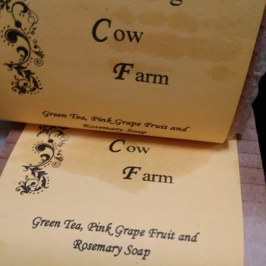 Green Tea Grapefruit Lemongrass Rosemary Soap