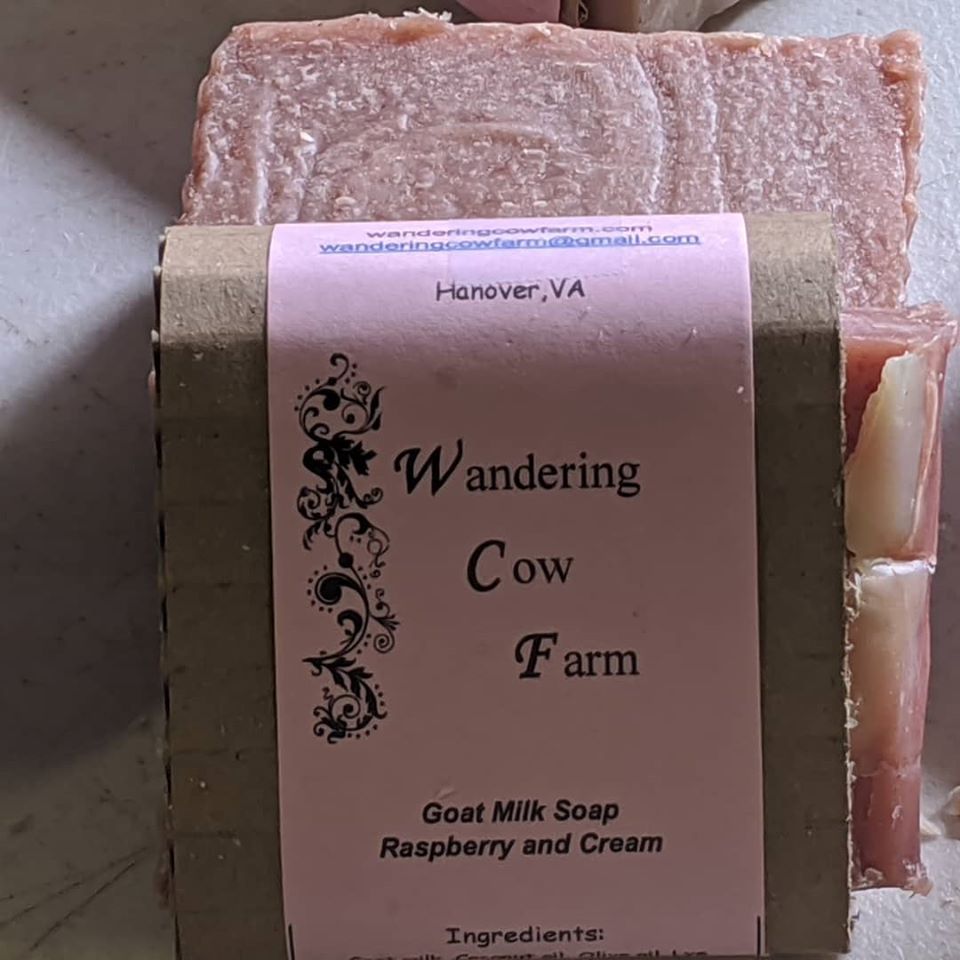 Raspberry and Cream Soap