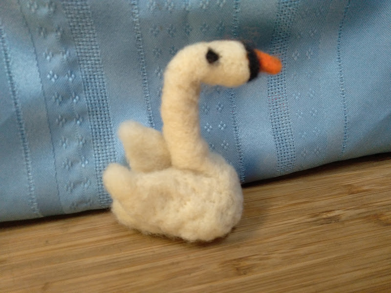 Needle Felted Swan
