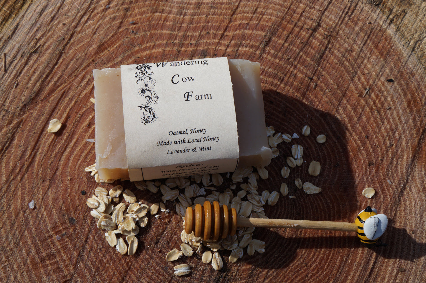 Oatmeal  Lavender and Mint Soap