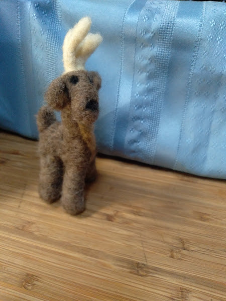 Needle Felted Deer