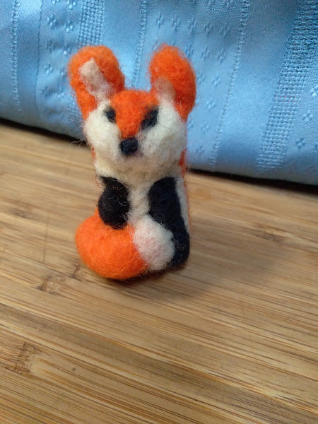 Needle Felted Fox