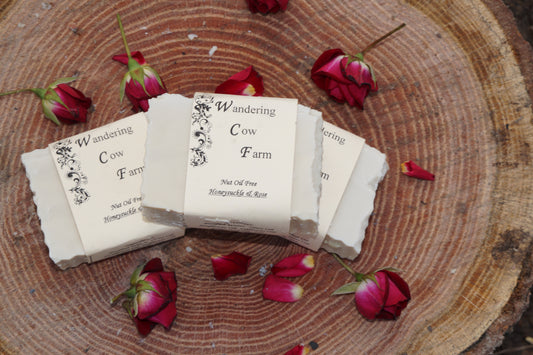 Honeysuckle and Rose Nut Oil Free Soap