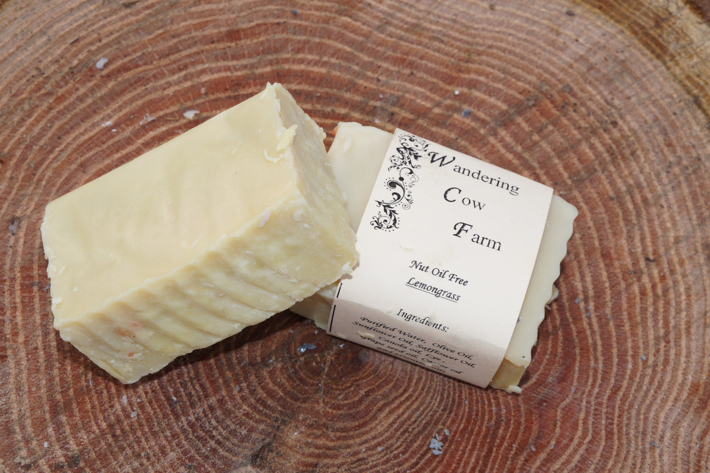 Lemongrass Nut Oil Free Soap