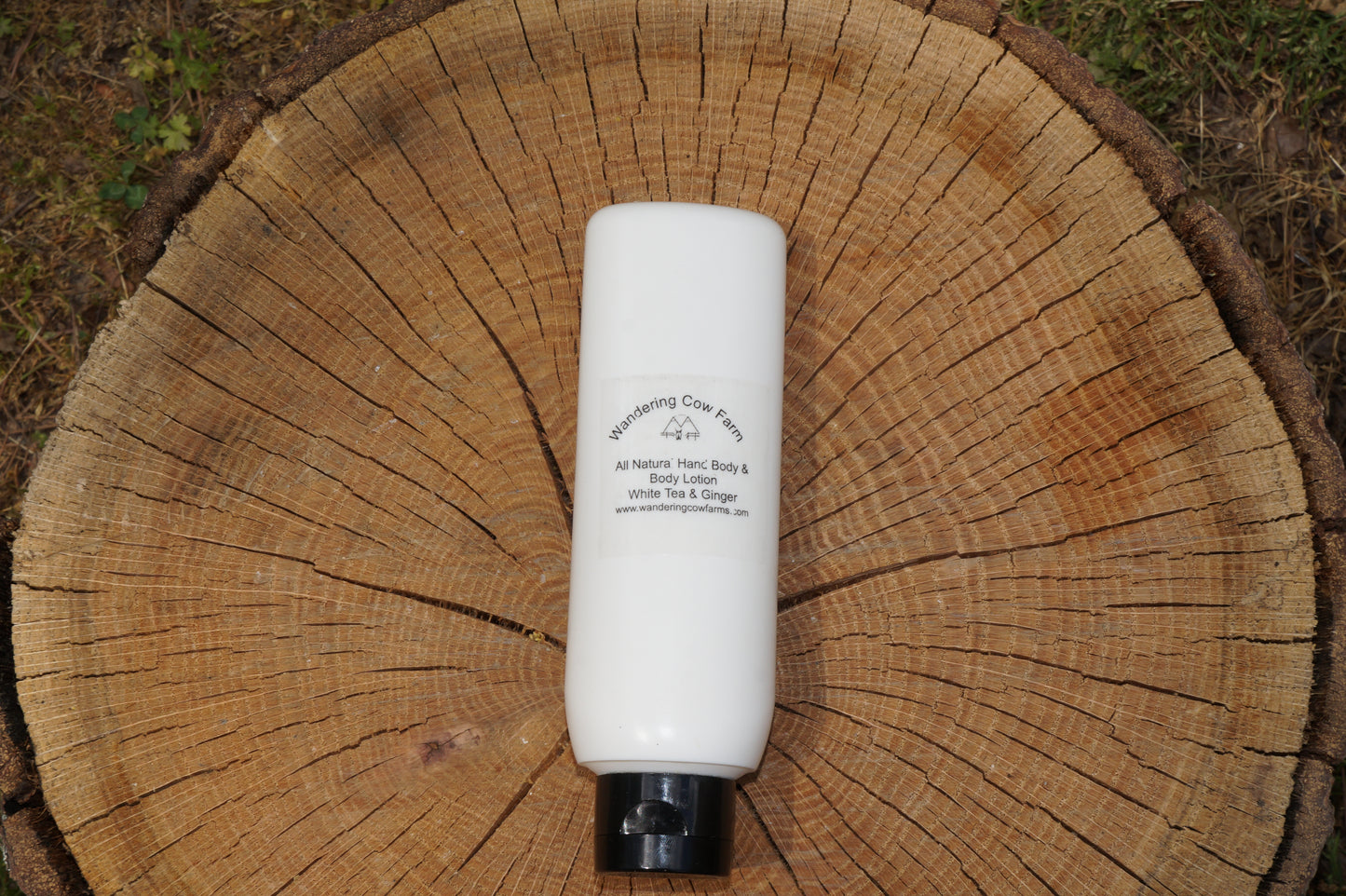 Large White Tea and Ginger Hand, Face, and Body Lotion 8 oz
