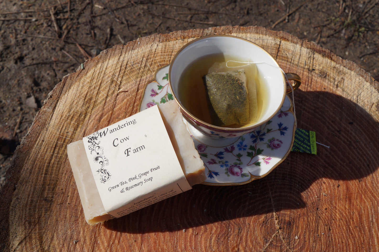Green Tea  Grapefruit  Lemongrass  Rosemary Soap