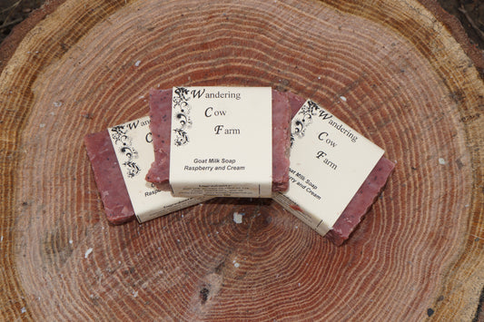 Raspberry and Cream Soap