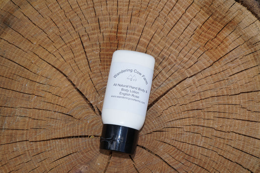 Small Rose Hand, Face, and Body Lotion 2.5 oz