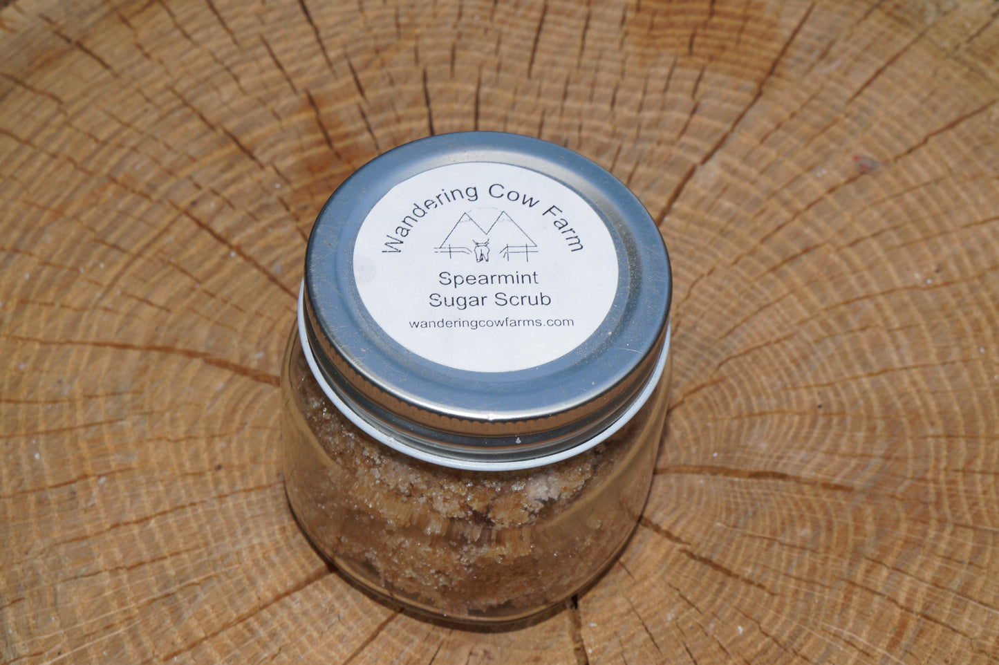 Spearmint Sugar Scrub 8 oz