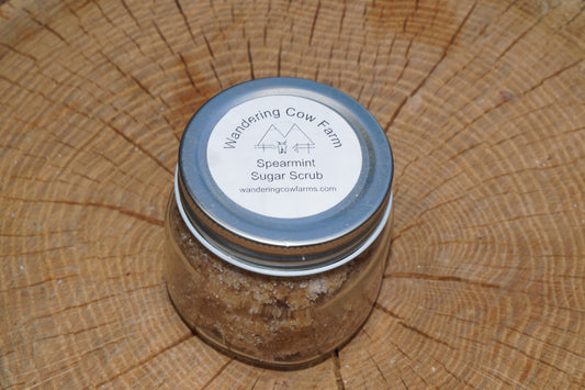 Spearmint Sugar Scrub 8 oz