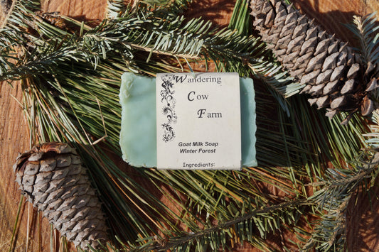 Winter Forest Goats Milk Soap
